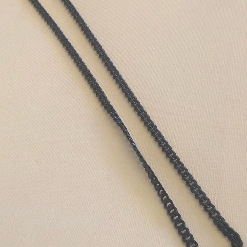Black Chain Necklace